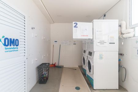 Studio para alugar com 40m², 1 quarto e 1 vaga Studio para alugar com 40m², 1 quarto e 1 vagaLavanderia