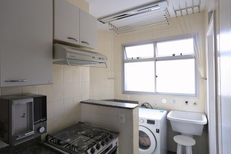 Apartamento à venda com 87m², 2 quartos e 2 vagasCozinha e Área de Serviço