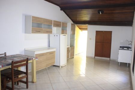 Sala e cozinha de casa para alugar com 1 quarto, 60m² em Parque Continental, Guarulhos