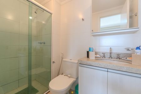 Banheiro de kitnet/studio à venda com 1 quarto, 34m² em Consolação, São Paulo