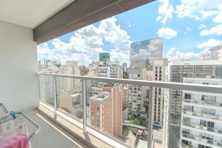 Studio para alugar com 34m², 1 quarto e 1 vaga Studio para alugar com 34m², 1 quarto e 1 vagaSacada