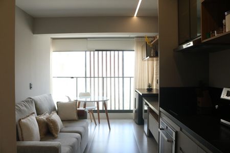 Sala e Cozinha Integrada de apartamento para alugar com 1 quarto, 41m² em Perdizes, São Paulo