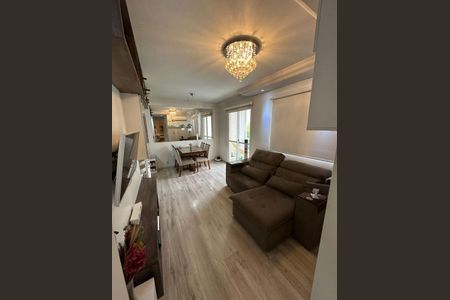 Sala de apartamento à venda com 3 quartos, 67m² em Morro Santana, Porto Alegre