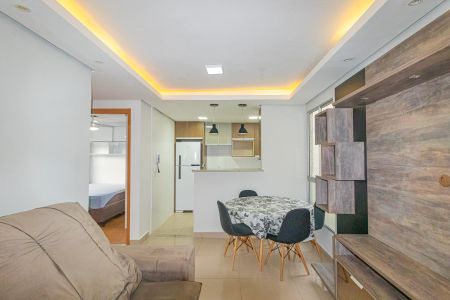 Sala de apartamento para alugar com 2 quartos, 47m² em São José, Canoas
