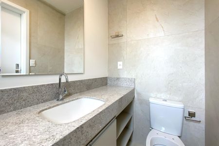 Apartamento para alugar com 63m², 2 quartos e 2 vagas Apartamento para alugar com 63m², 2 quartos e 2 vagasBanheiro da Suíte 1