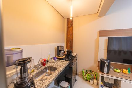 Apartamento à venda com 30m², 1 quarto e sem vagaCozinha e Área de Serviço