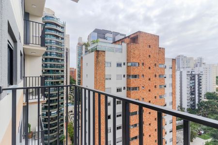 Varanda de apartamento para alugar com 1 quarto, 27m² em Campo Belo, São Paulo