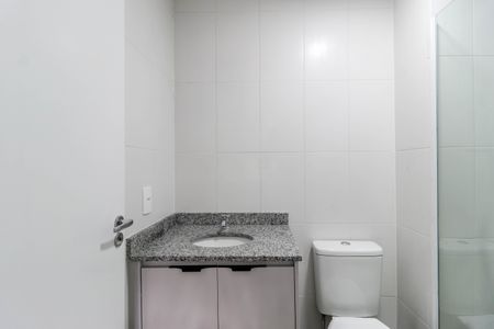 Apartamento para alugar com 27m², 1 quarto e sem vaga Apartamento para alugar com 27m², 1 quarto e sem vagaBanheiro da Suíte