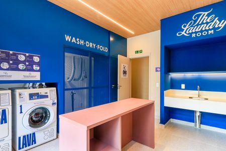 Apartamento para alugar com 27m², 1 quarto e sem vaga Apartamento para alugar com 27m², 1 quarto e sem vagaÁrea comum - Lavanderia