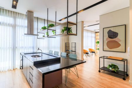 Apartamento para alugar com 27m², 1 quarto e sem vaga Apartamento para alugar com 27m², 1 quarto e sem vagaÁrea comum - Espaço Gourmet