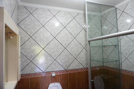 Casa para alugar com 416m², 4 quartos e 6 vagasBanheiro da Suíte 3