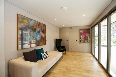 Studio para alugar com 31m², 1 quarto e sem vaga Studio para alugar com 31m², 1 quarto e sem vagaÁrea Comum - Espaço Gourmet