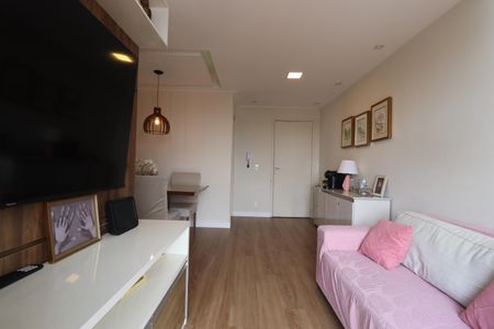 Sala de apartamento à venda com 3 quartos, 59m² em Parque Erasmo Assunção, Santo André