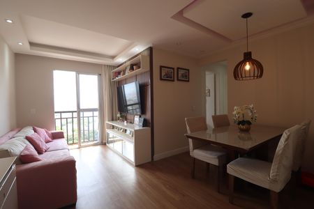 Sala de apartamento à venda com 3 quartos, 59m² em Parque Erasmo Assunção, Santo André