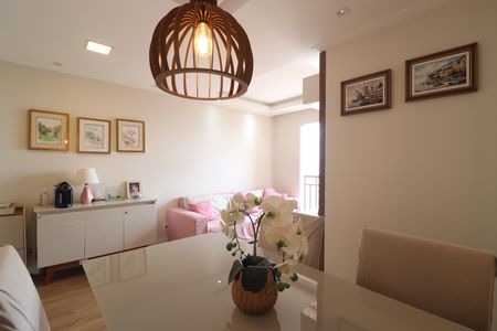 Sala de apartamento à venda com 3 quartos, 59m² em Parque Erasmo Assunção, Santo André