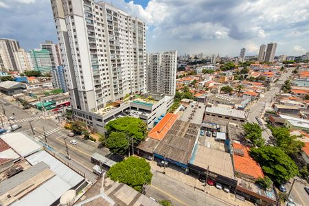 Vista do Quarto de kitnet/studio para alugar com 1 quarto, 28m² em Vila Dom Pedro I, São Paulo