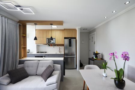 Apartamento à venda com 47m², 2 quartos e sem vaga Apartamento à venda com 47m², 2 quartos e sem vagaSala de estar - Sala de jantar