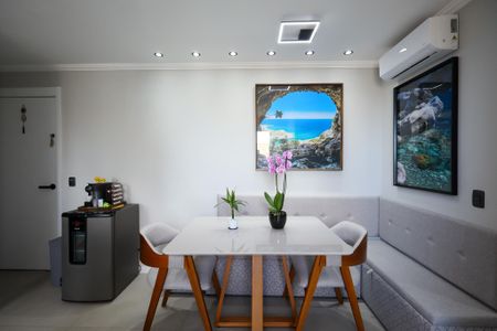 Apartamento à venda com 47m², 2 quartos e sem vaga Apartamento à venda com 47m², 2 quartos e sem vagaSala de estar - Sala de jantar