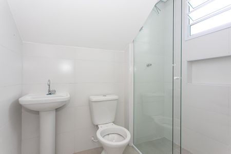 Banheiro de apartamento para alugar com 1 quarto, 30m² em Vila Matilde, São Paulo