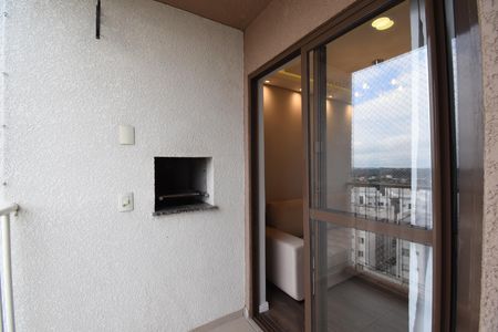Sacada da Sala de apartamento para alugar com 2 quartos, 55m² em Santo Antônio, São José dos Pinhais