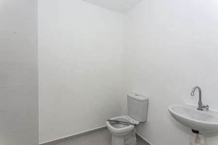 Banheiro de kitnet/studio à venda com 1 quarto, 25m² em Vila Carlos de Campos, São Paulo