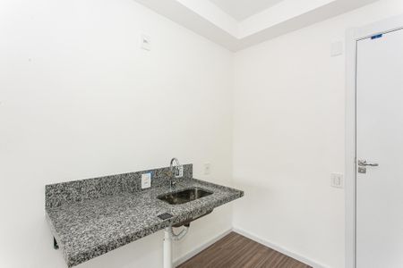  Cozinha de kitnet/studio à venda com 1 quarto, 25m² em Vila Carlos de Campos, São Paulo