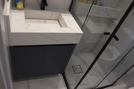 Apartamento para alugar com 106m², 3 quartos e 2 vagasBanheiro da Suíte 2