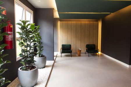 Apartamento para alugar com 27m², 1 quarto e sem vaga Apartamento para alugar com 27m², 1 quarto e sem vagaHall social