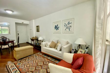 Sala  de apartamento à venda com 2 quartos, 85m² em Leblon, Rio de Janeiro