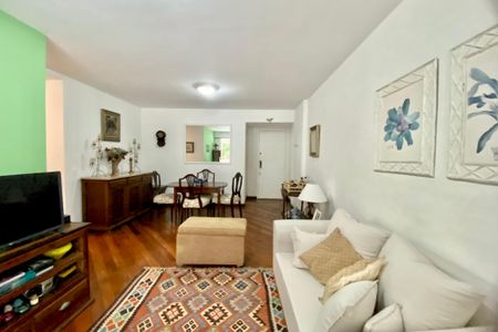 Sala  de apartamento à venda com 2 quartos, 85m² em Leblon, Rio de Janeiro