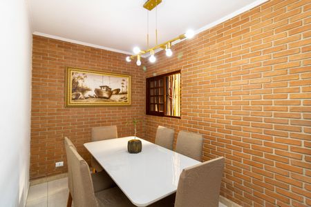 Sala de Jantar de casa à venda com 3 quartos, 132m² em Bortolândia, São Paulo