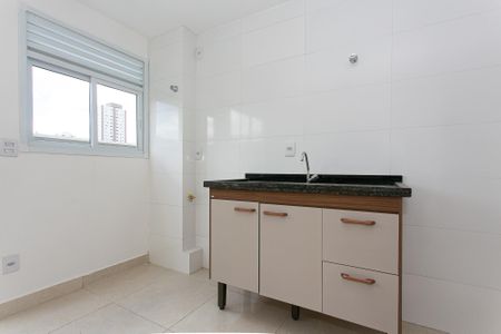 Cozinha de apartamento para alugar com 2 quartos, 42m² em Vila Centenario, São Paulo