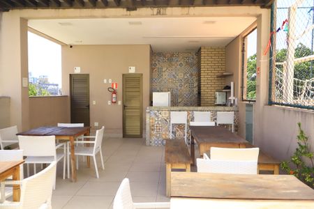 Apartamento para alugar com 53m², 1 quarto e 1 vaga Apartamento para alugar com 53m², 1 quarto e 1 vagaÁrea comum - Churrasqueira