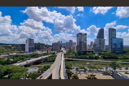 Vista da Varanda de kitnet/studio para alugar com 1 quarto, 25m² em Pinheiros, São Paulo