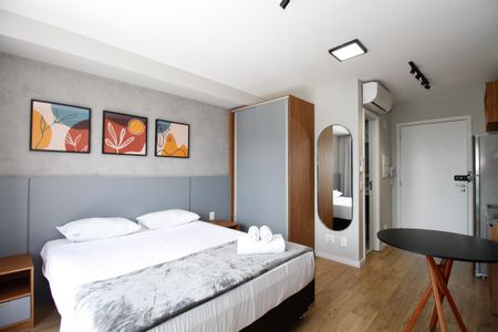 Studio de kitnet/studio para alugar com 1 quarto, 25m² em Pinheiros, São Paulo