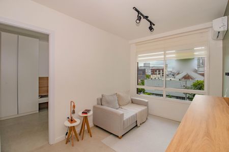 Sala de apartamento à venda com 1 quarto, 45m² em Moinhos de Vento, Porto Alegre