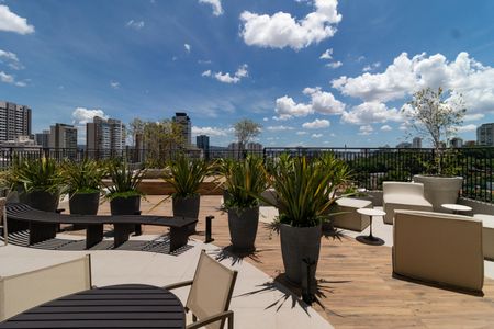 Apartamento para alugar com 31m², 1 quarto e sem vagaTerraço