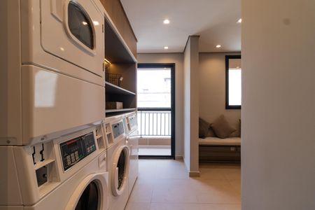 Apartamento para alugar com 31m², 1 quarto e sem vagaLavanderia