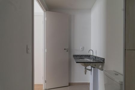 Apartamento para alugar com 31m², 1 quarto e sem vagaBanheiro da Suíte