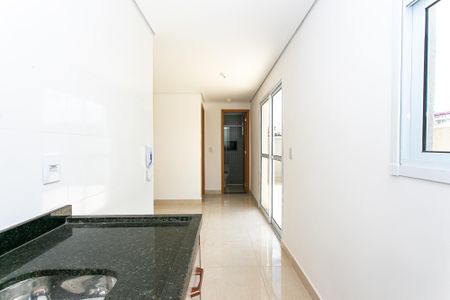 Cozinha de apartamento para alugar com 2 quartos, 37m² em Vila Centenario, São Paulo