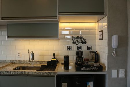 Studio à venda com 27m², 1 quarto e sem vagaCozinha