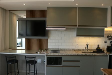 Studio à venda com 27m², 1 quarto e sem vagaCozinha