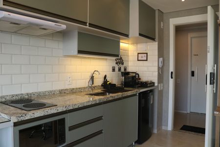 Studio à venda com 27m², 1 quarto e sem vagaCozinha