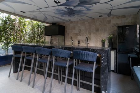 Studio à venda com 27m², 1 quarto e sem vagaChurrasqueira