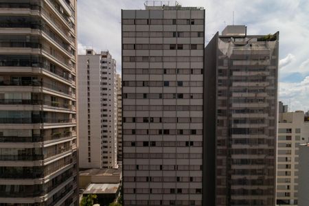 Vista da Varanda de kitnet/studio à venda com 1 quarto, 28m² em Perdizes, São Paulo