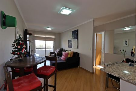 Sala de apartamento à venda com 1 quarto, 57m² em Jardim, Santo André