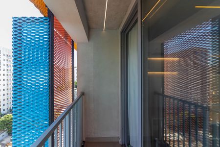 Studio à venda com 22m², 1 quarto e sem vagaVaranda