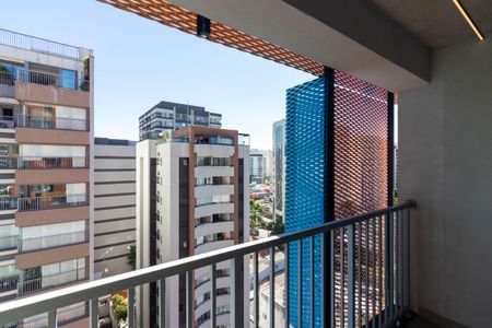 Studio à venda com 22m², 1 quarto e sem vagaVaranda