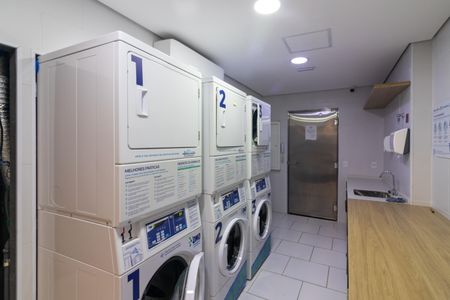 Studio à venda com 22m², 1 quarto e sem vagaLavanderia