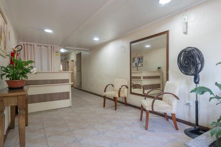 Apartamento para alugar com 40m², 1 quarto e sem vagaHall social